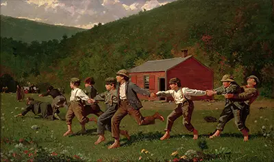 Snap the Whip Winslow Homer